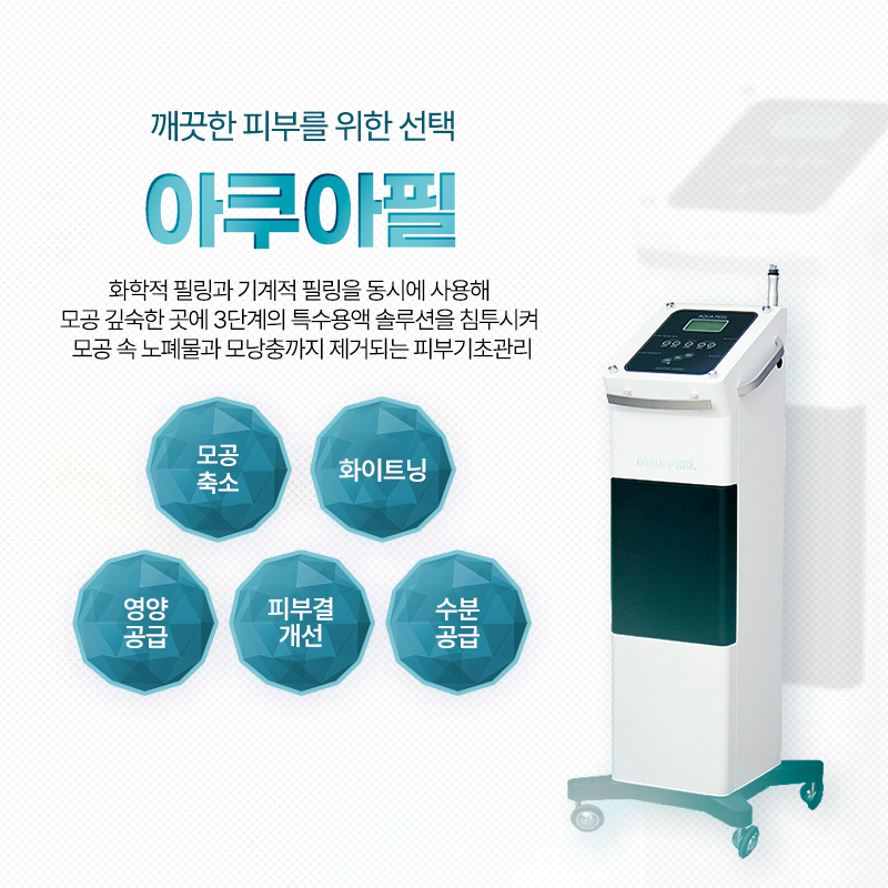아쿠아필 - 대치점